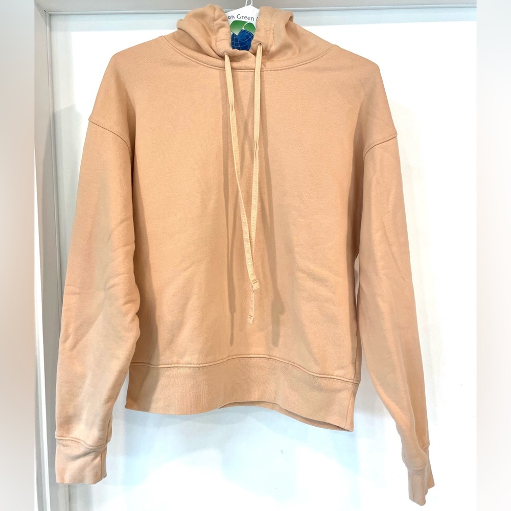 Girlfriend Collective classic Cotton Hoodie, Canyon, XS, EUC
